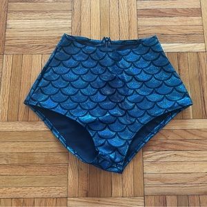 IHeartRaves Mermaid High Waisted Booty Shorts